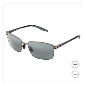 Authentic Maui Jim “Cove Park” black/gunmetal polarized sunglasses